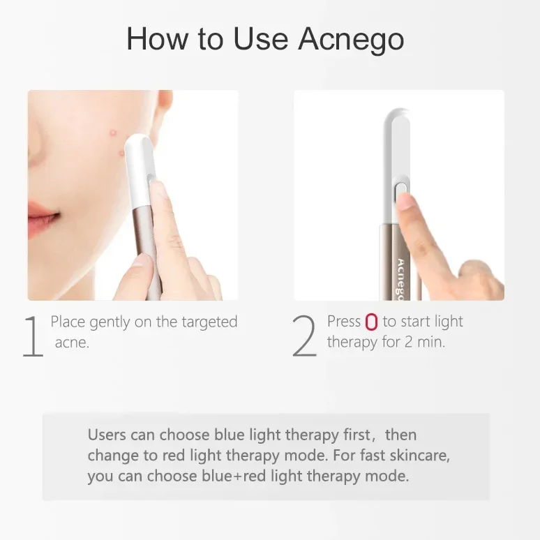 2026/Portle LED Light Therapy  – Acne Light Therapy Pen recenzja i cena